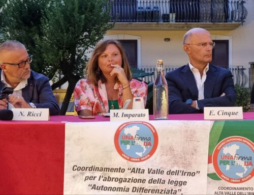 Autonomia differenziata, Ricci: “Nelle aree interne della Campania gli effetti più negativi”